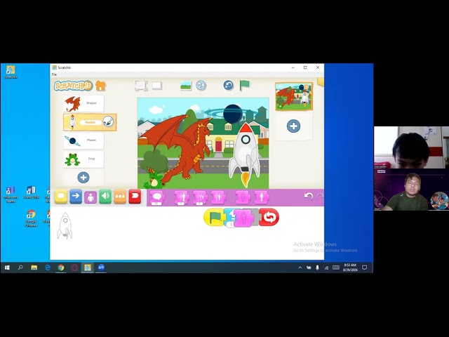 🔄 Belajar Rotasi & Looping di ScratchJr | Membuat Karakter Bergerak dan Berputar