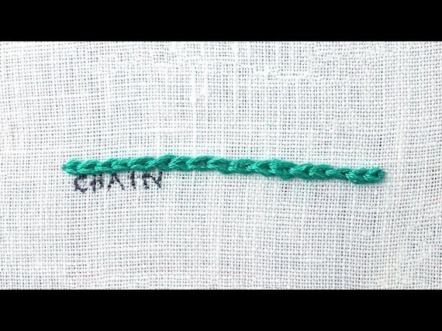 How to do a Chain Stitch