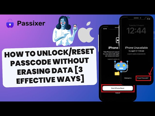 How to Unlock / Reset iPhone Passcode without Erasing Data