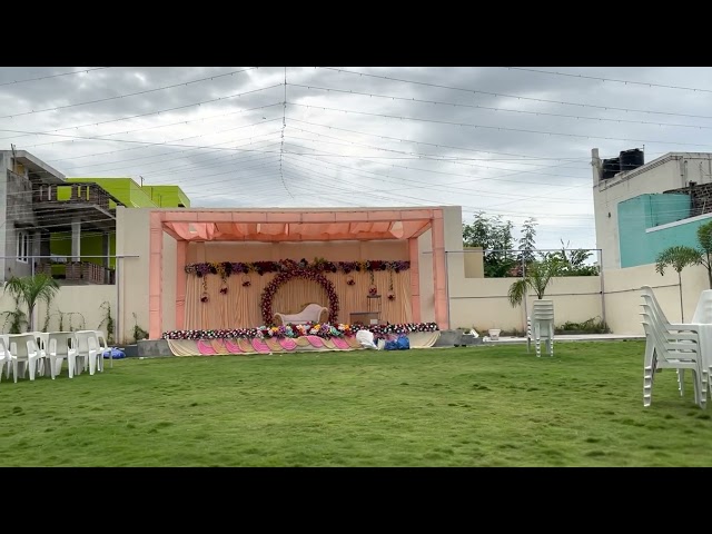 Shree Ranjini Function Hall Outdoor Reception Lawn/Wedding Lawn, Vellore, Call:-8825775677,