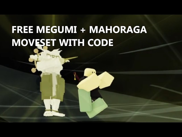FREE Culling games Megumi + Mahoraga Moveset (Code in Description) Jujutsu Shenanigans