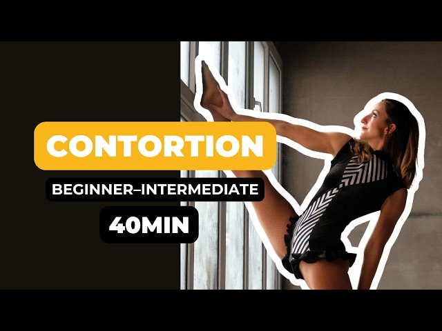Contortion Training for Beginners & Intermediates | Full Class with Coach Zohar
