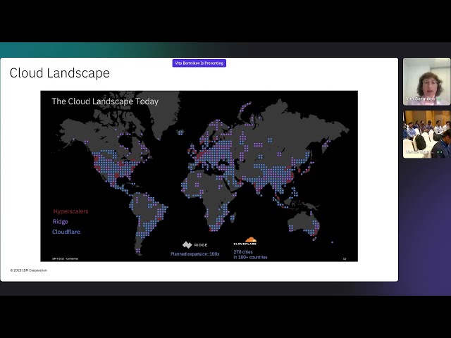COMSNETS 2023 | Industry Keynote Talk  | The Journey to Multi Cloud Networking | Vita Bortnikov