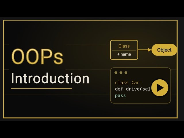 Introduction to OOPs| Python for Beginners