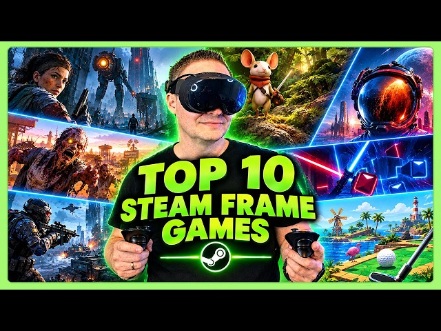Steam Frame Spiele-Lineup: Die 10 besten optimierten VR Games zum Start