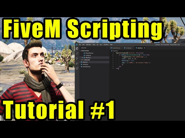 FiveM Scripting Ep.1 - Basic Commands Script