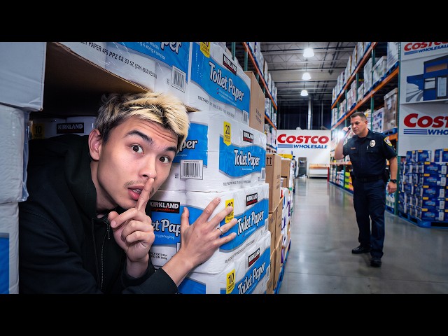 24 HOUR OVERNIGHT COSTCO CHALLENGE