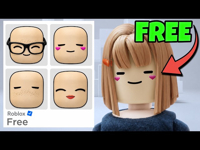 How to get all FREE FACES in roblox (2026)