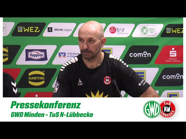 GWD Minden vs. TuS N-Lübbecke Press Conference | 09/20/2026