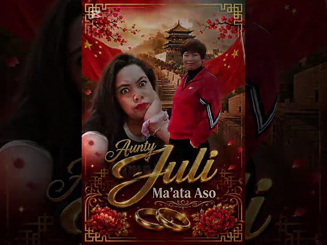 Aunty Juli mo Ma’ata Aso