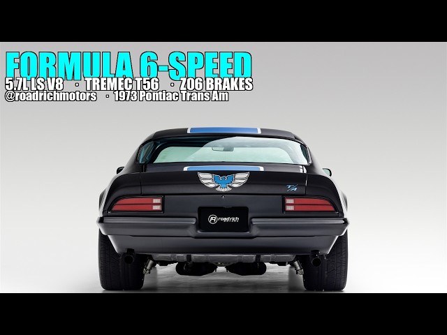 This 1973 Firebird Got an LS Engine, 6-Speed Manual & Z06 Brakes — The Formula 6-Speed