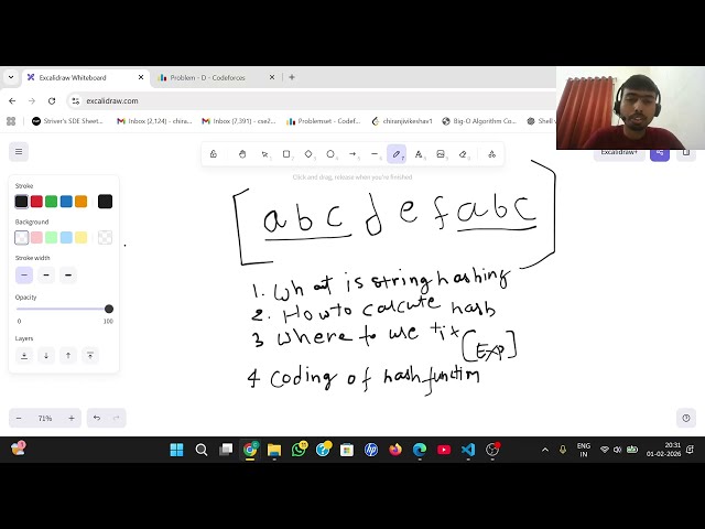 String Hashing (Rolling Hash)