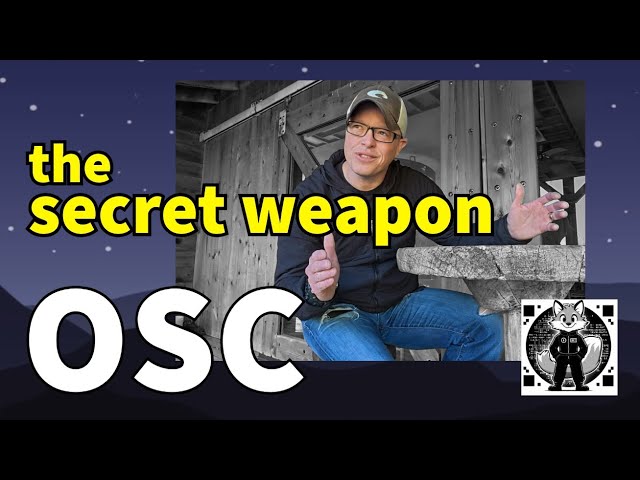 Trigger anything, Control everything!  Learn about a control protocol called Open Sound Control, OSC