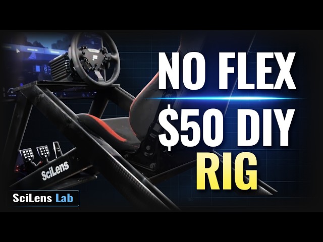 The $50 Sim Rig That Feels Solid - No Flex. No Excuses.
