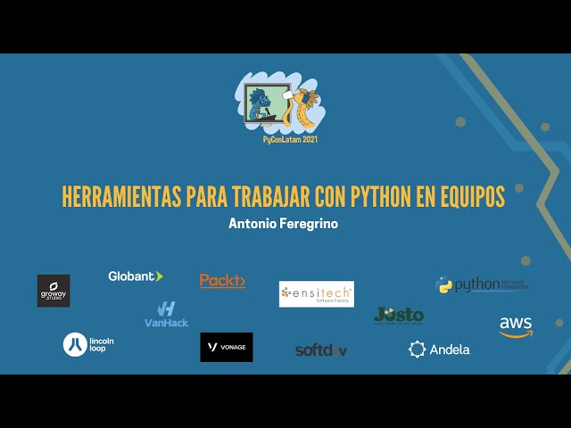 Herramientas para trabajar con Python en equipos