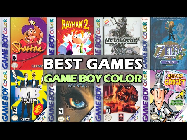 TOP 30 BEST GAME BOY COLOR GAMES || GBC GAMES