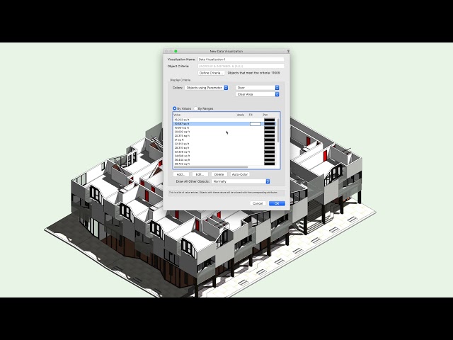 Vectorworks 2020 - Live Data Visualization