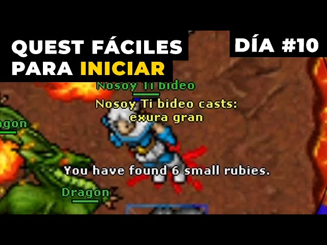 TIBIA / DAY 10: START WITH THESE 3 QUEST
