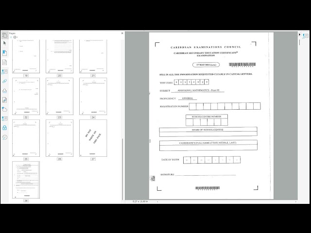 2026 05 17 - Add Maths F5 - May 2025 P2 & 2021 P2 (Q1-5)
