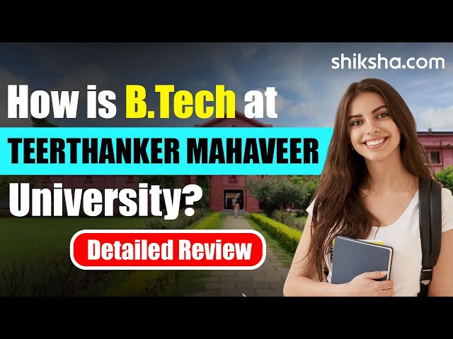 BTech at Teerthanker Mahaveer University | Review