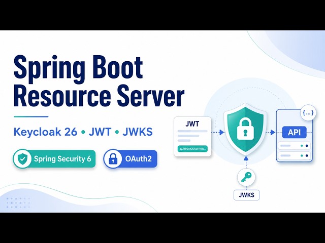 Spring Boot 3.5.9 OAuth2 Resource Server with Keycloak 26 | JWT, JWKS & Spring Security 6