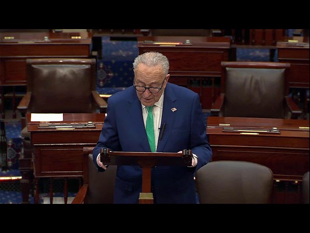 Live: I am speaking from the Senate floor