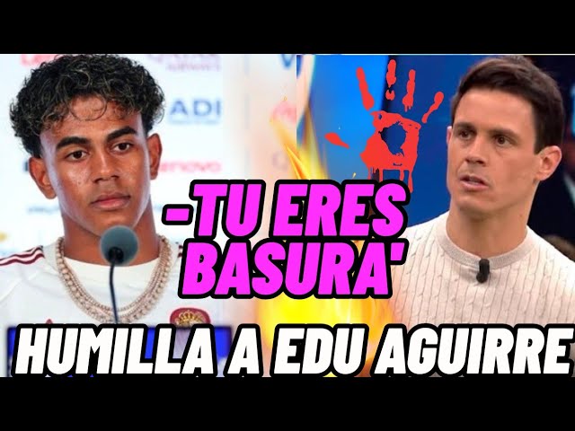 Lamine Yamal humiliates Edu Aguirre and calls him trash in press conference: 'I'm not answering y...