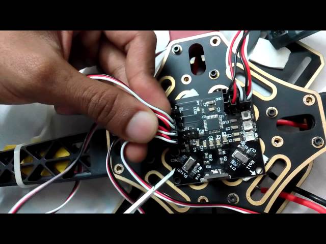 KK Multicopter control board V 5.5 Setting Startup Flying Controller Programming