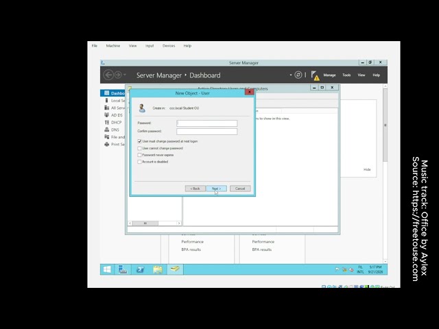 Active Directory Users and Computers