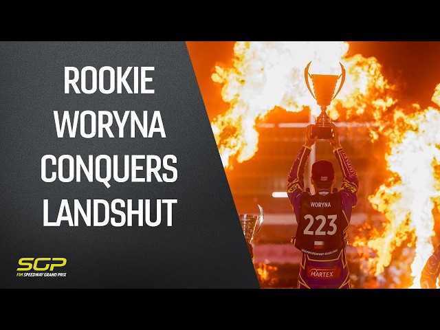 Rookie Kacper Woryna storms to victory in Landshut final | FIM Speedway Grand Prix