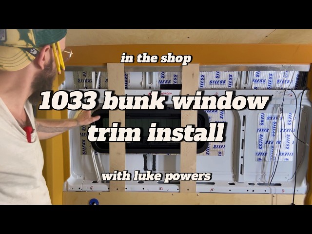 How to Install a 1033 Bunk Window Trim Ring