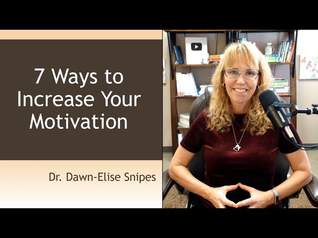 7 Tips to Increase Your Motivation | CBT Counseling and Self Help Tools