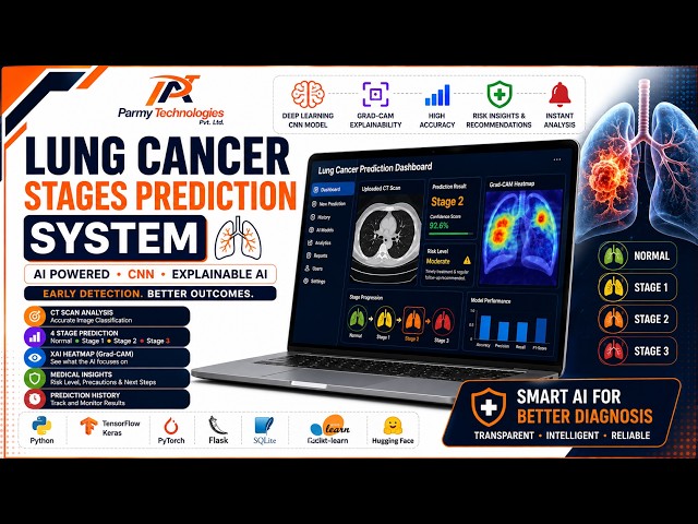 Lung Cancer Stages Prediction System | Deep Learning, CNN & Explainable AI