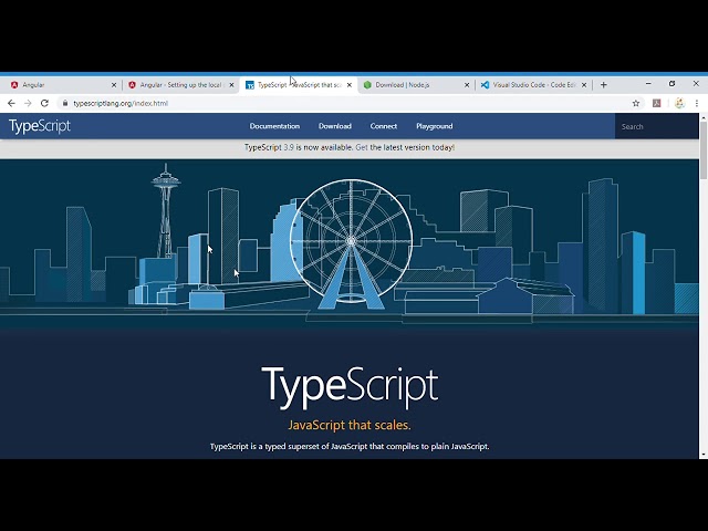 Angular 8 tutorials prerequisites from scratch for beginners