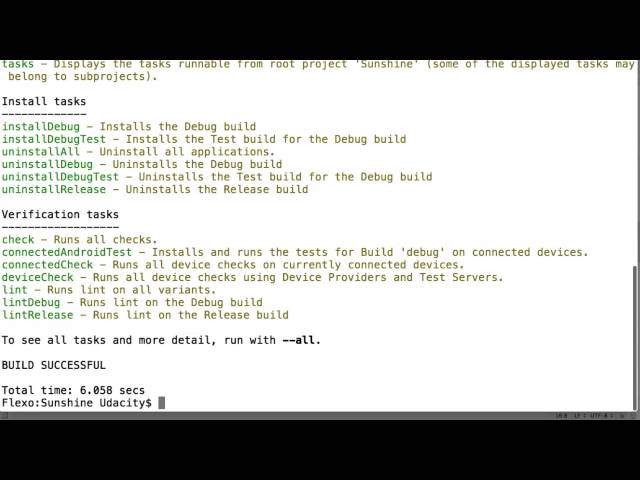 Android Software Stack and Gradle - Developing Android Apps