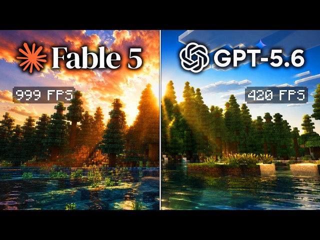 Fable 5 vs GPT 5.6 Make a Minecraft Shader From Scratch