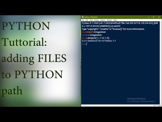 How to ADD FOLDERS to PYTHON PATH - Calling modules from anywhere in your PC - IMPORT ERROR - SOLVED