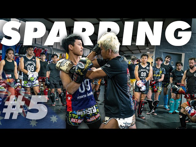 Students Try to Spar Superlek 😳 | PTJ Muay Thai Australia Sparring Session | EP 5