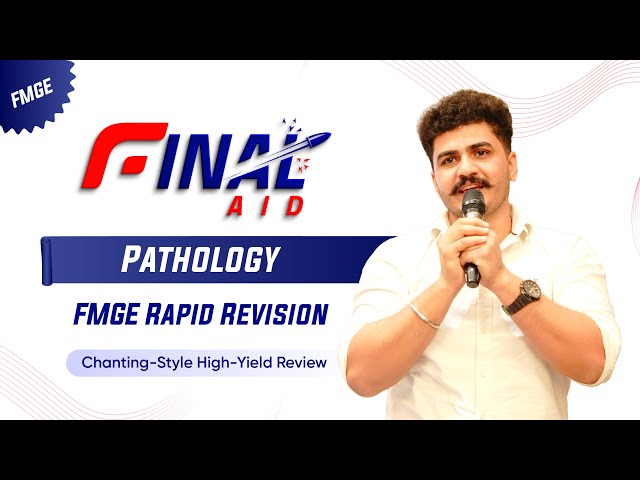 FMGE Pathology Final Aid Chanting 🗣️📖 | One-Shot Rapid Revision for Exam Day | Dr. Paras ✅🔥