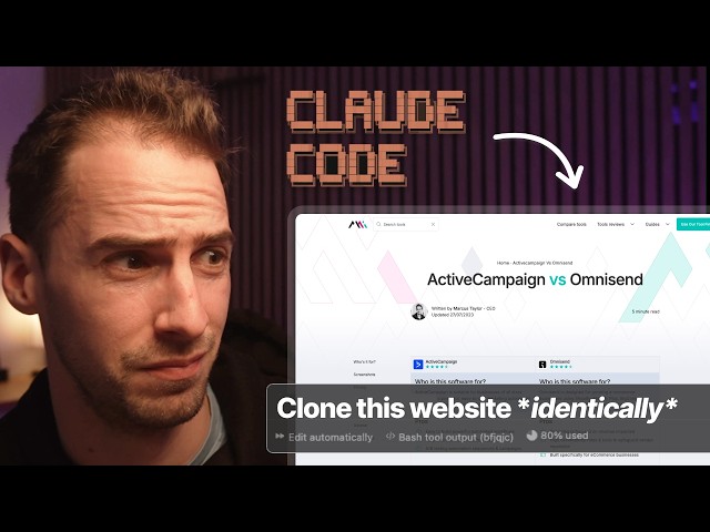 I asked Claude Code to CLONE a 500-page website