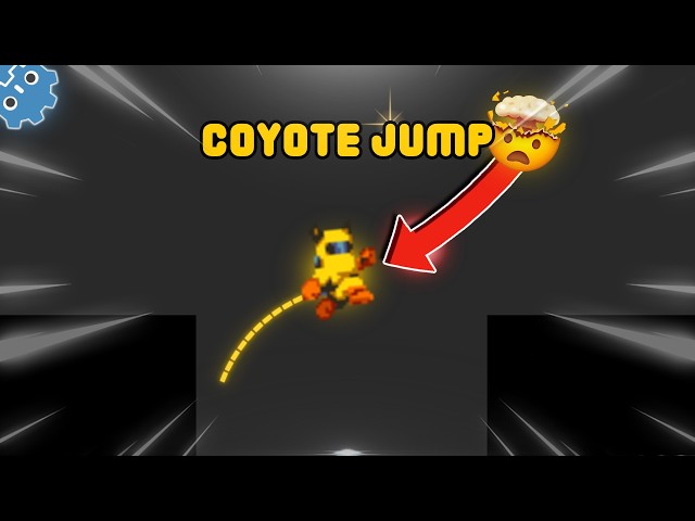 إزاي تعمل Coyote Jump في Godot 4؟🦊| خلي القفز احترافي❗