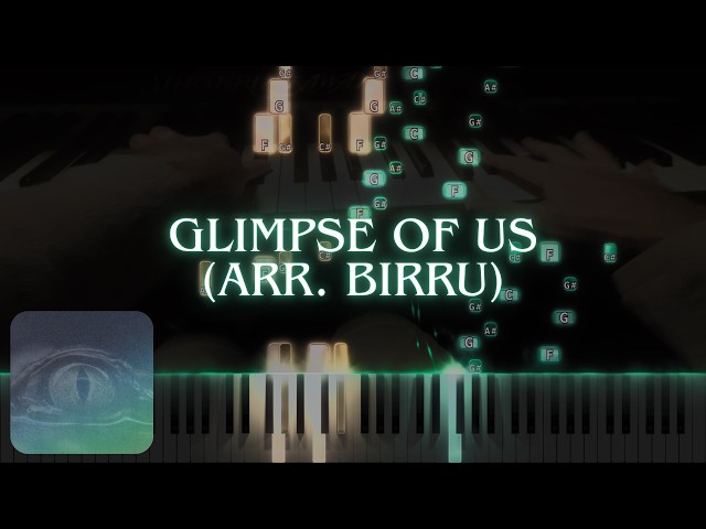 Glimpse Of Us If Chopin Composed It - Joji (Arr. Birru) [Synthesia Piano Tutorial]