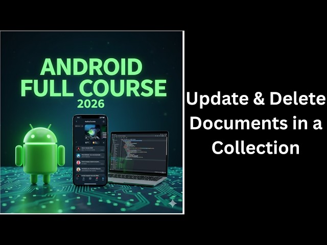(278) Update & Delete Documents in Firestore | Firebase Firestore CRUD Tutorial