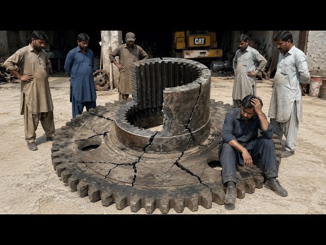 Unbelievable Caterpillar Axle Restoration Using Expert Engineering Skills