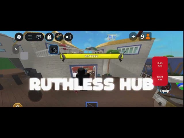 MM2 RUTHLESS HUB SCRIPT *KEYLESS, SILENT AIM, GRABGUN AND MORE* 