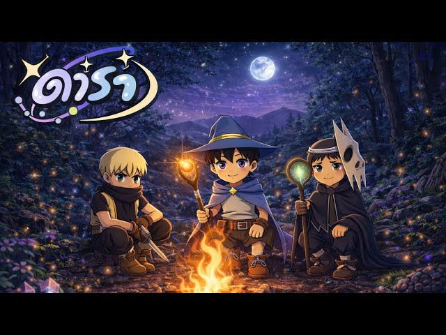 LITTLEPOND - ดารา Feat. GTK , K.AGLET (Official Lyrics Video)