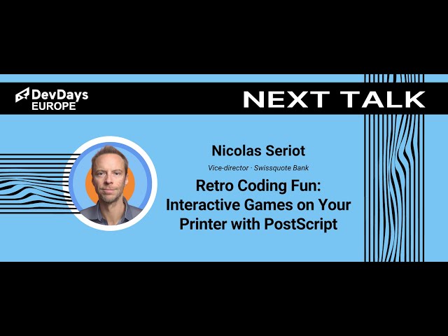 Nicolas Seriot: Retro Coding Fun: Interactive Games on Your Printer with PostScript