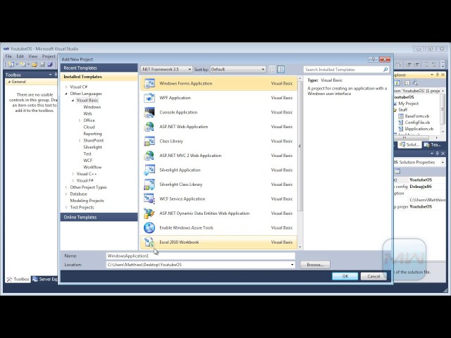 How to load a assembly (DLL) at runtime in Visual Basic