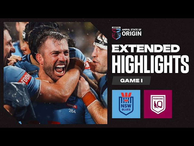 An all time encounter | NSW Blues v QLD Maroons | Extended Match Highlights | State of Origin 2026