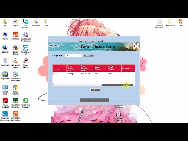 Billing Software for Dharam Kanta